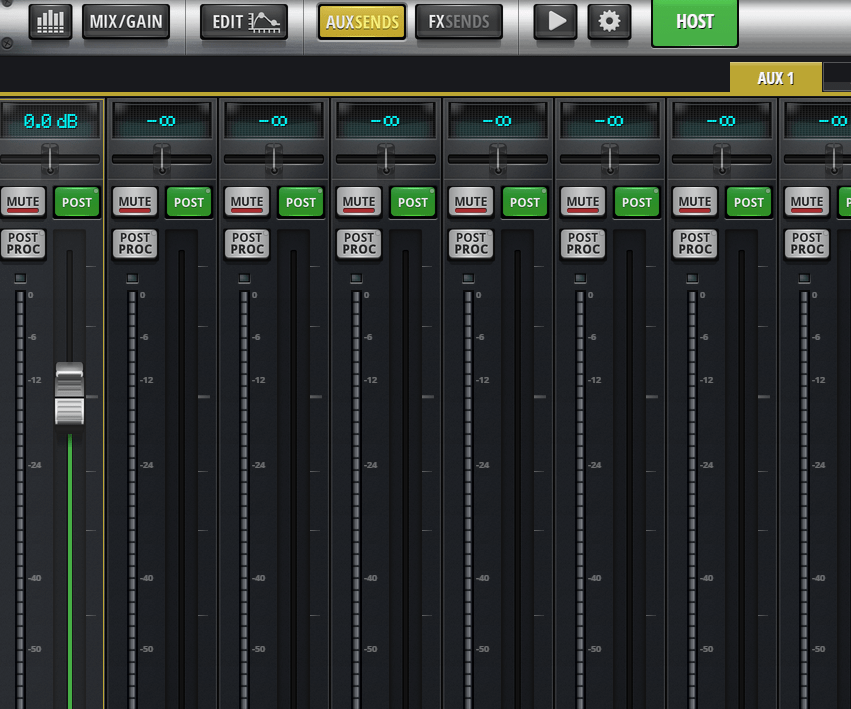 Recording From Groups To Achieve Post Fader Processing and Effect